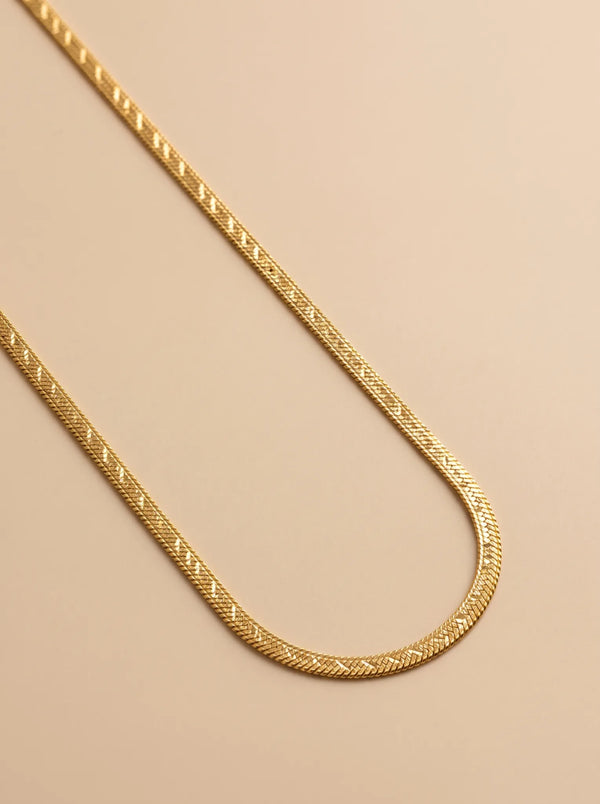 Zeke 18K Gold Plated Men's Chain