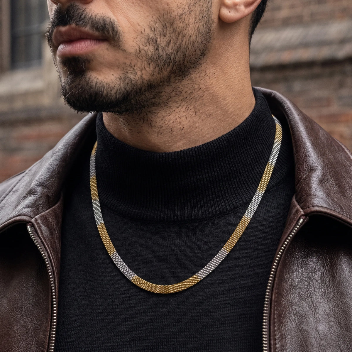 Dante 18K Gold Plated Men's Chain