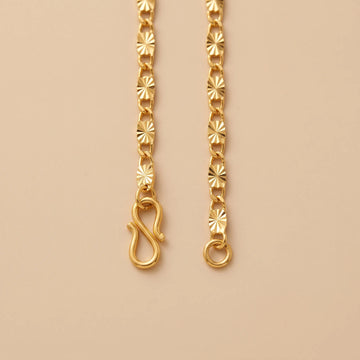 Elysium 18K Gold Plated Men's Chain