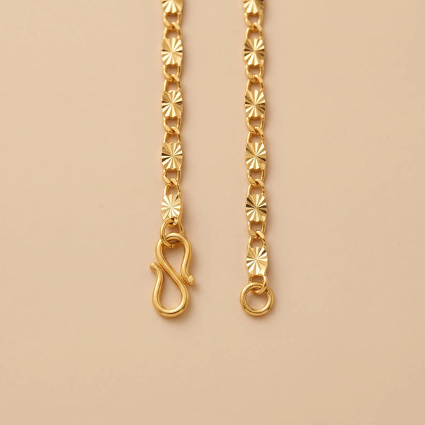Elysium 18K Gold Plated Men's Chain