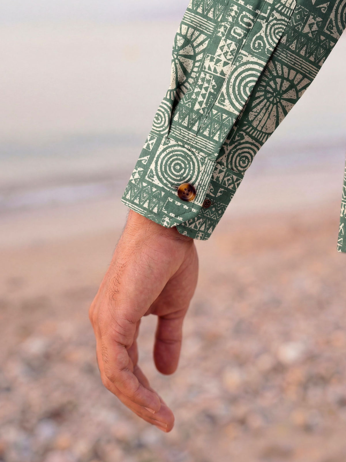 Sanganeri Spirit – Men's Full Sleeve Cotton Shirt
