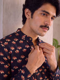 Butterfly Bliss – Printed Cotton Short Kurta