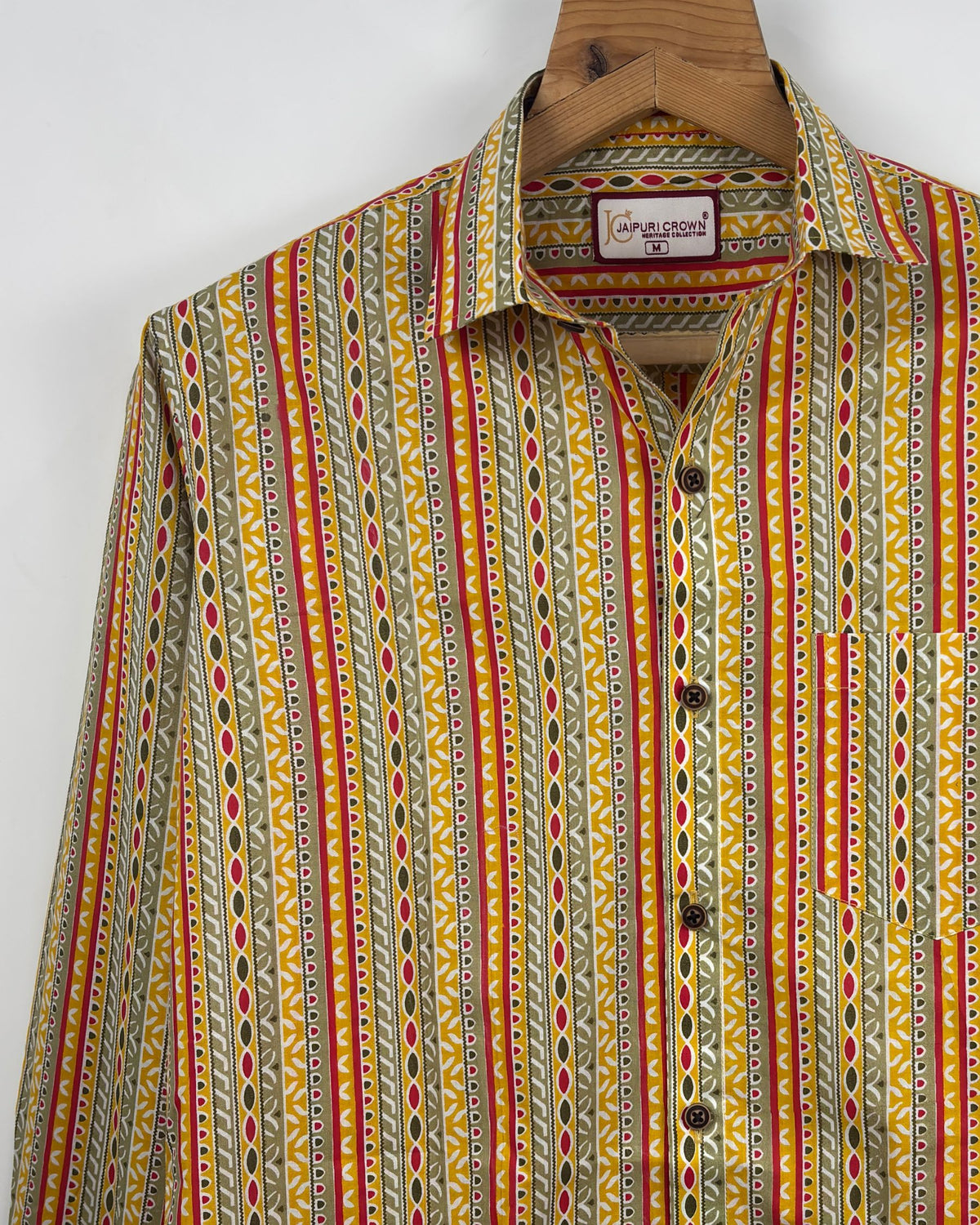 Desert Stripes – Full Sleeve Cotton Shirt
