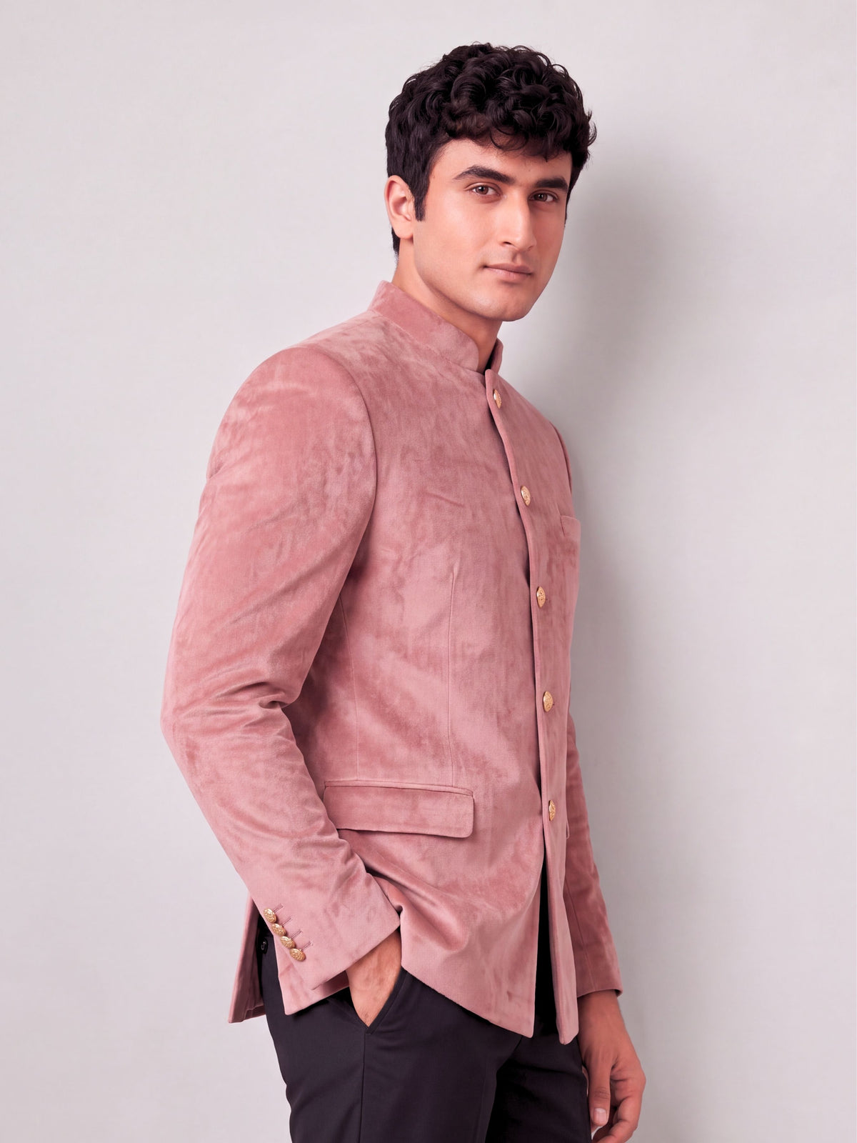 Elegant Velvet Jodhpuri for Modern Occasions
