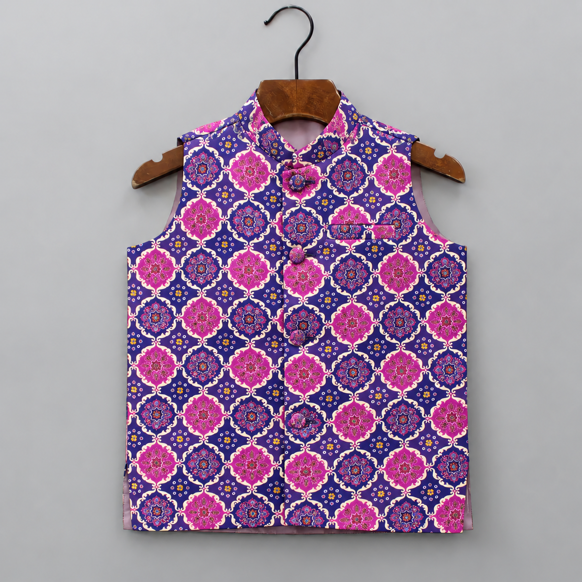 Vibrant Kid's Nehru Jacket