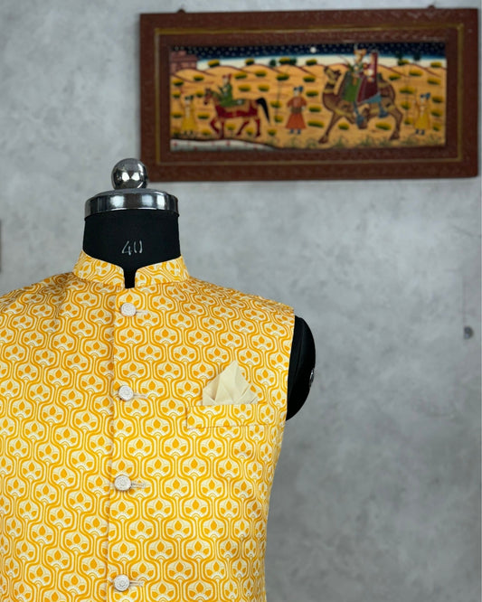 Dynasty Drape Nehru Jacket