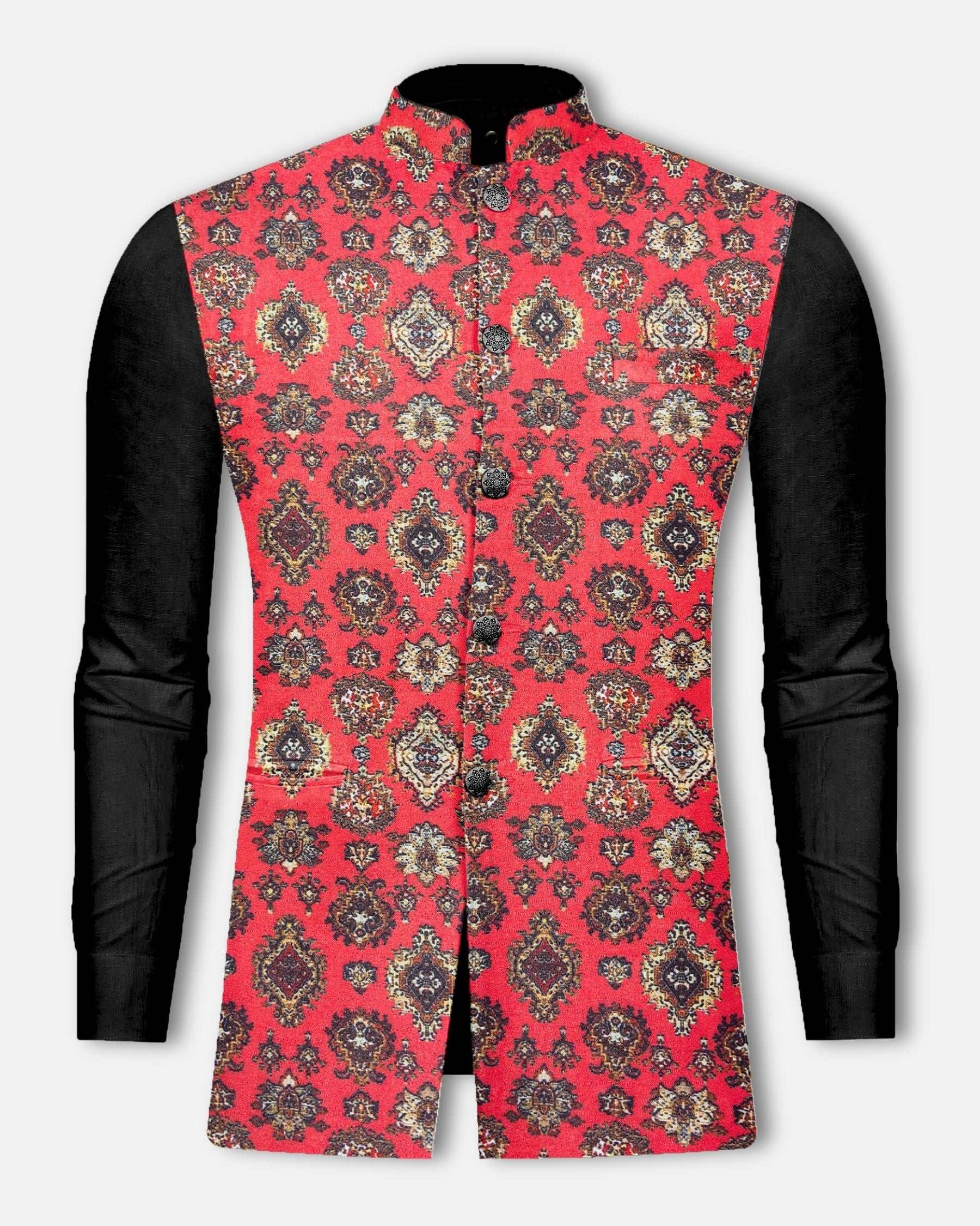 Dabu Delight Nehru Jacket