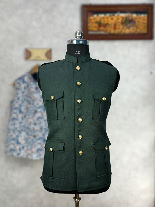 Hunting Jacket - Rust Green