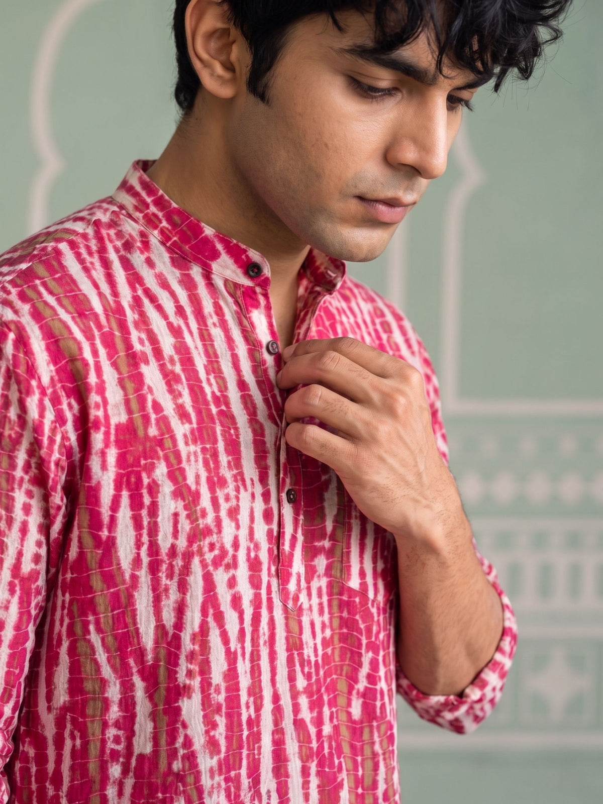 Rajasthan Rhythms – Printed Cotton Short Kurta