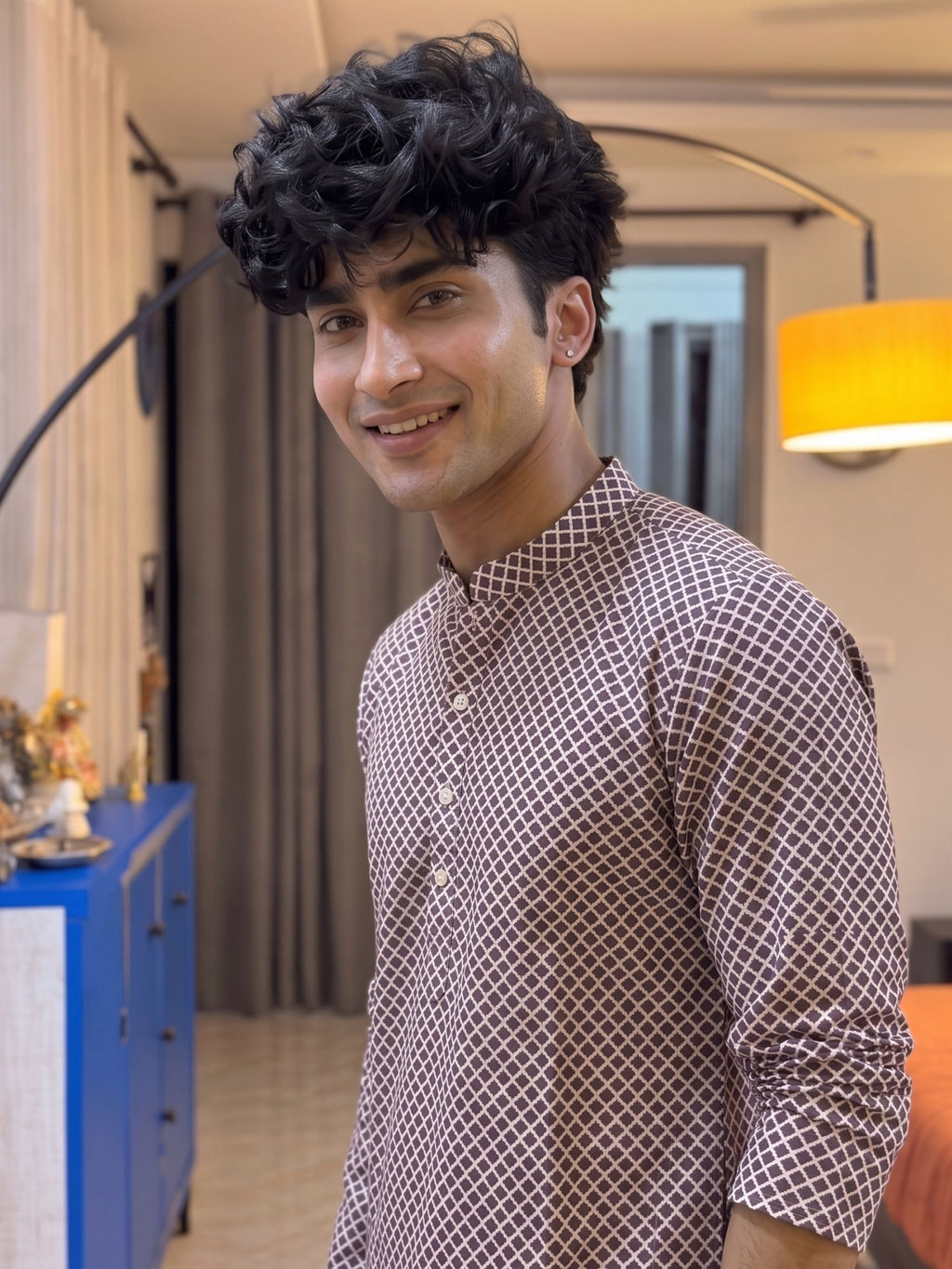 Stylish Printed Long Kurta for Modern Elegance