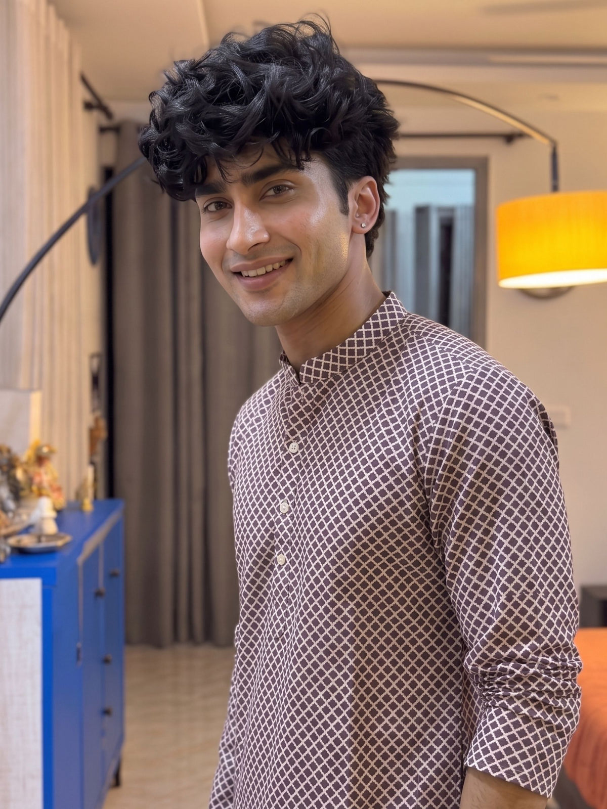 Stylish Printed Long Kurta for Modern Elegance