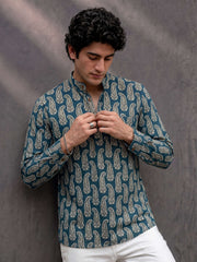 Comfort Meets Style – Plus Size Printed Kurta