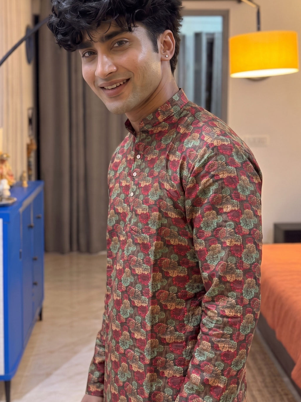 Stylish Printed Long Kurta for Modern Elegance