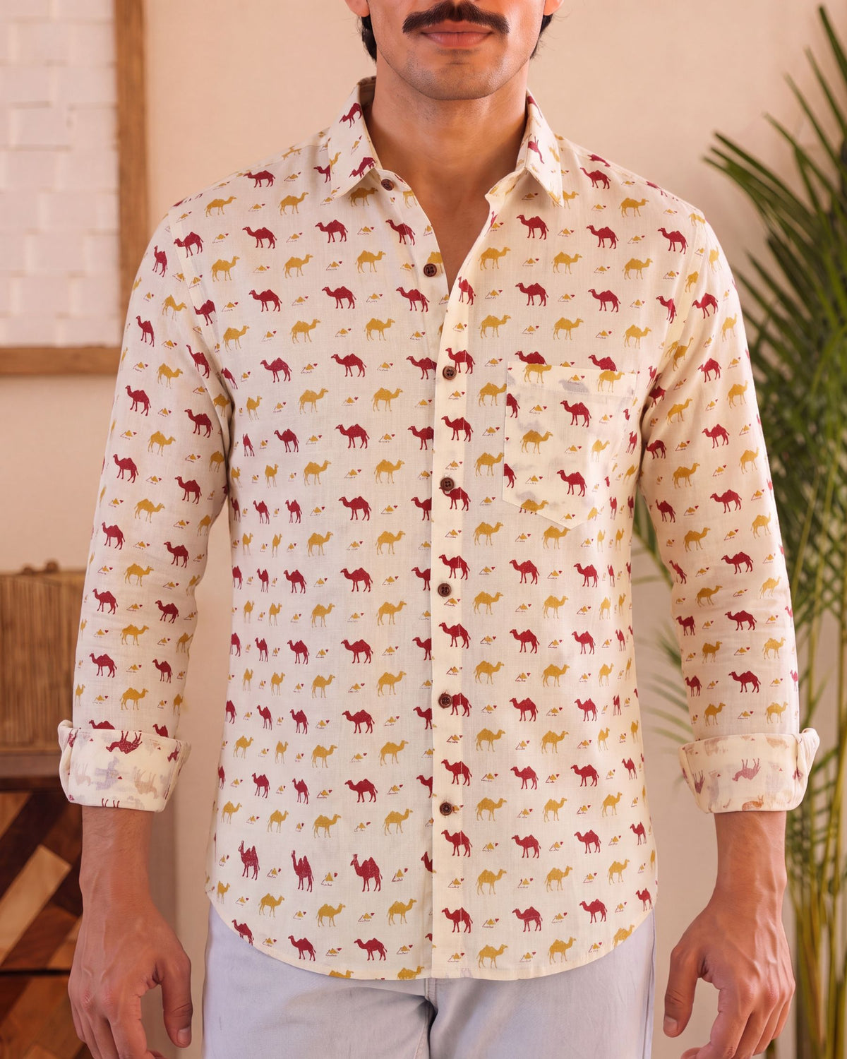 Desert Dreams – Full Sleeve Cotton Shirt