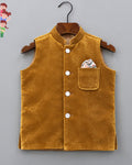 Chic Kid's Nehru Jacket in Velvet
