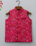 Vibrant Kid's Nehru Jacket