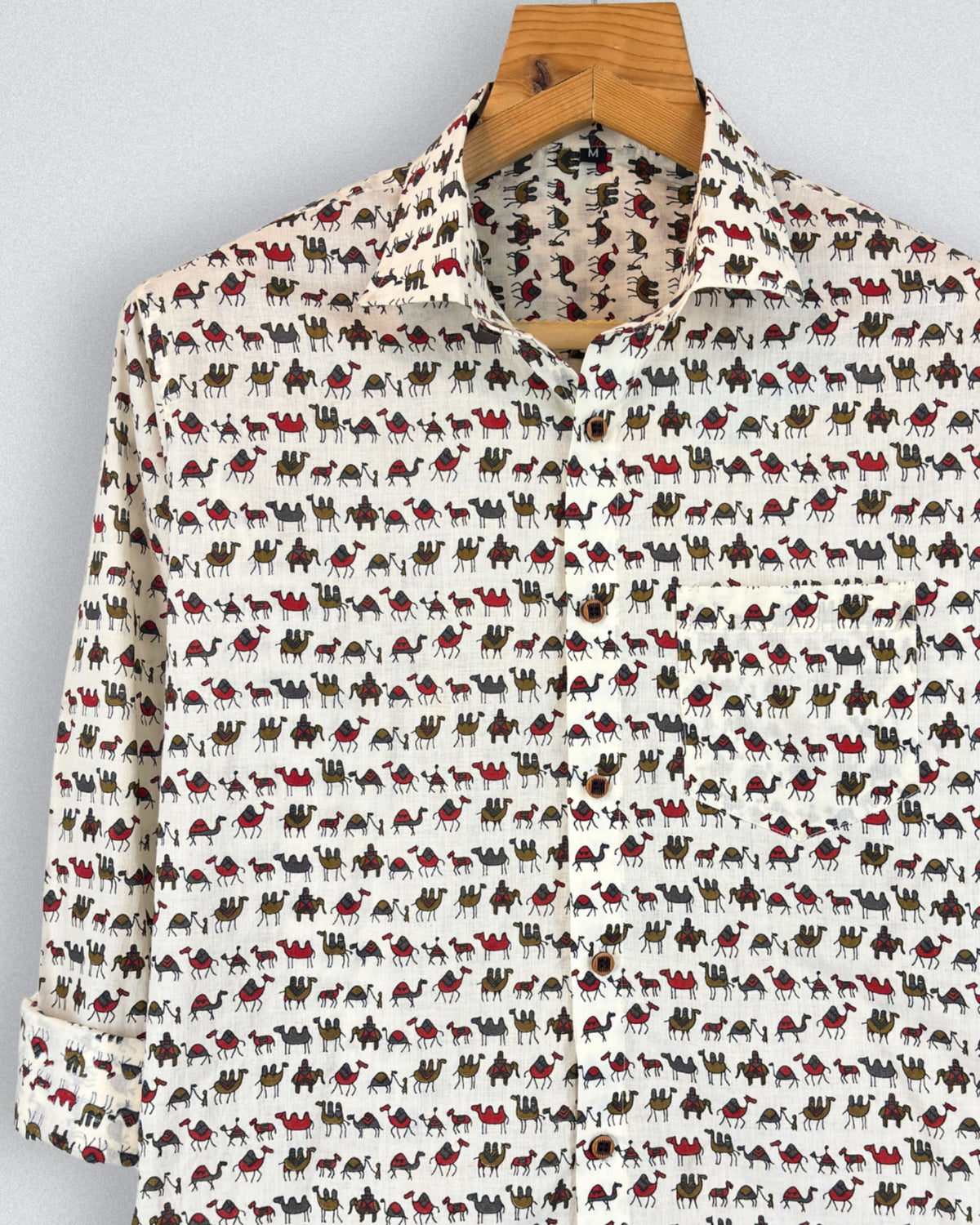 Desert Caravan – Printed Cotton Full Sleeve
