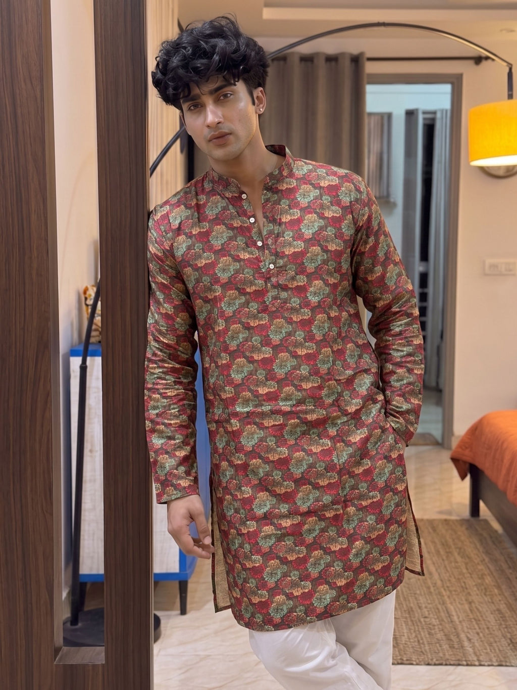 Stylish Printed Long Kurta for Modern Elegance