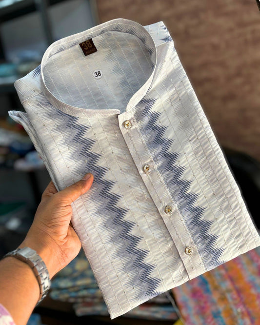 Cloudy Cascade Kurta