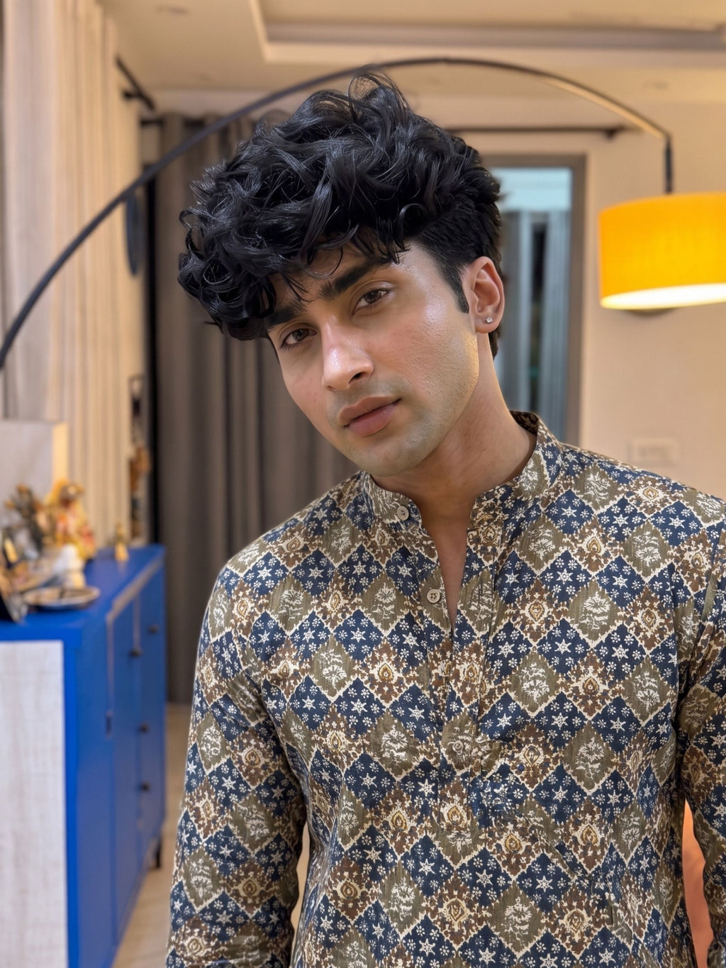 Stylish Printed Long Kurta for Modern Elegance