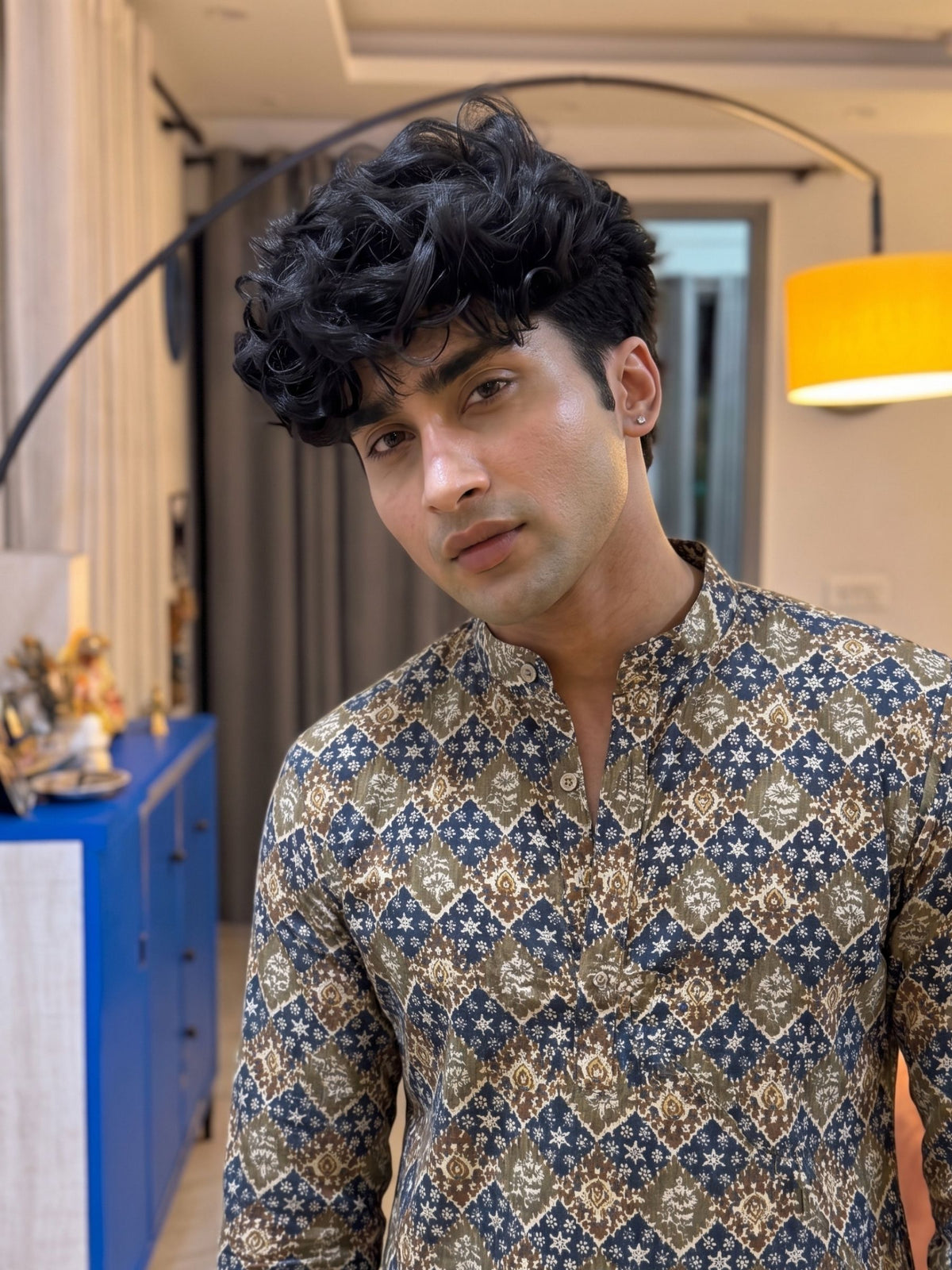 Stylish Printed Long Kurta for Modern Elegance