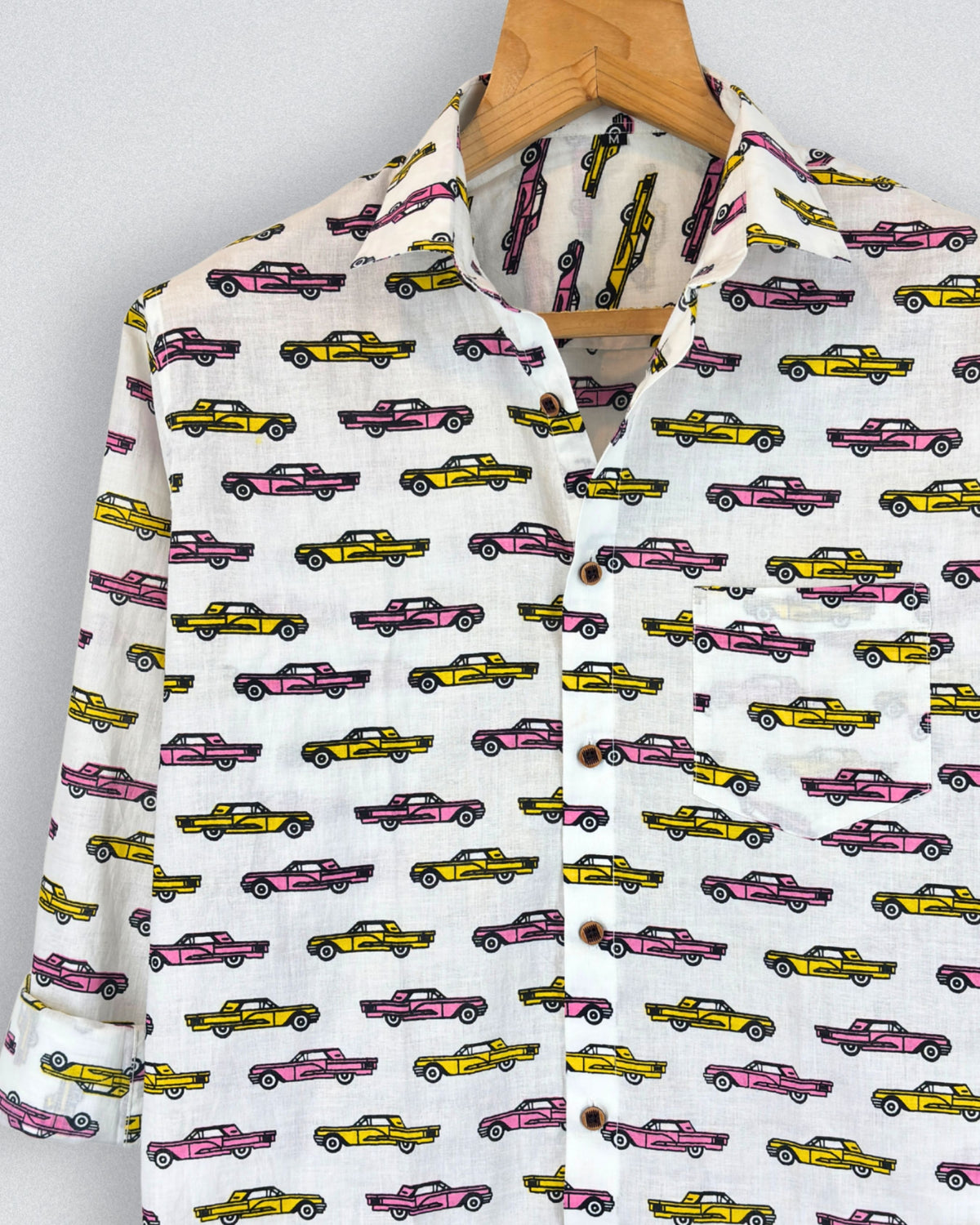 Retro Rides – Full Sleeve Cotton Shirt