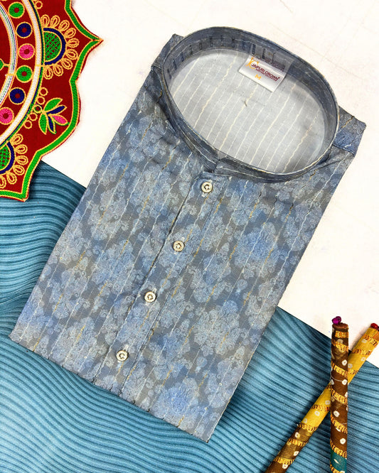 Enchanting Golden Work Kurta