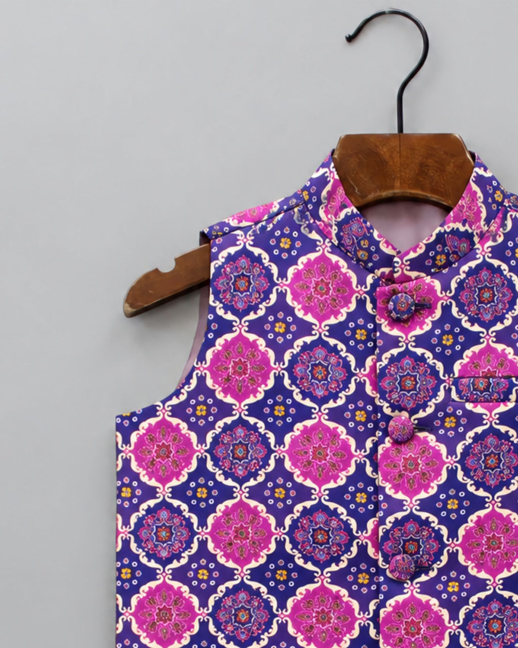 Vibrant Kid's Nehru Jacket