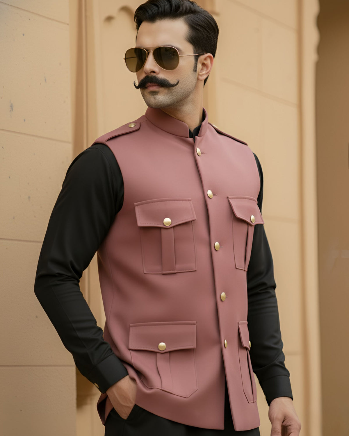 Hunting Jacket -Dusty Rose