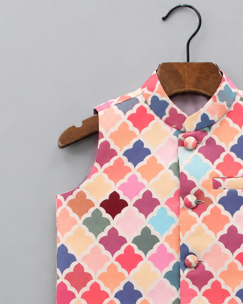 Vibrant Kid's Nehru Jacket