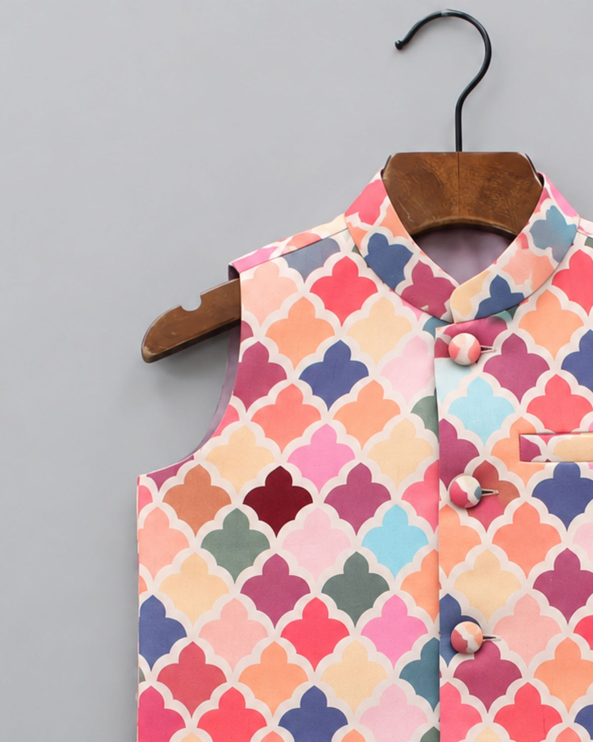 Vibrant Kid's Nehru Jacket
