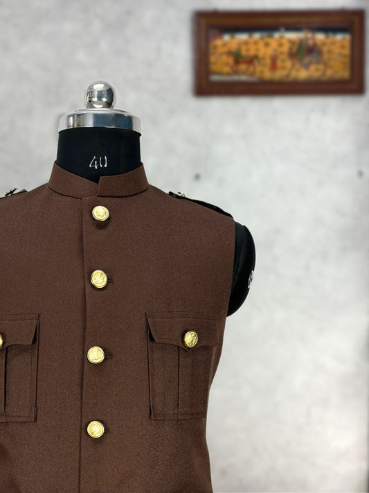 Hunting Jacket - Coffee Color