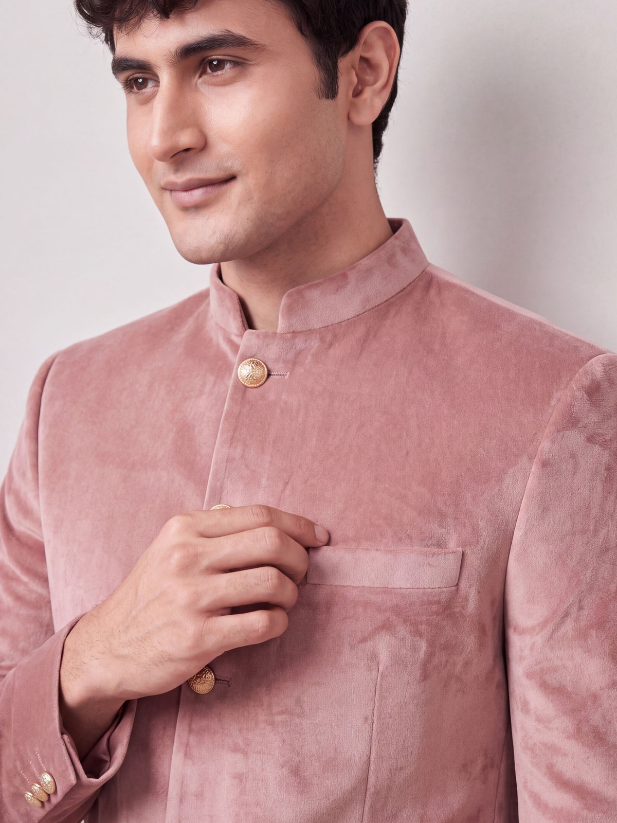 Elegant Velvet Jodhpuri for Modern Occasions