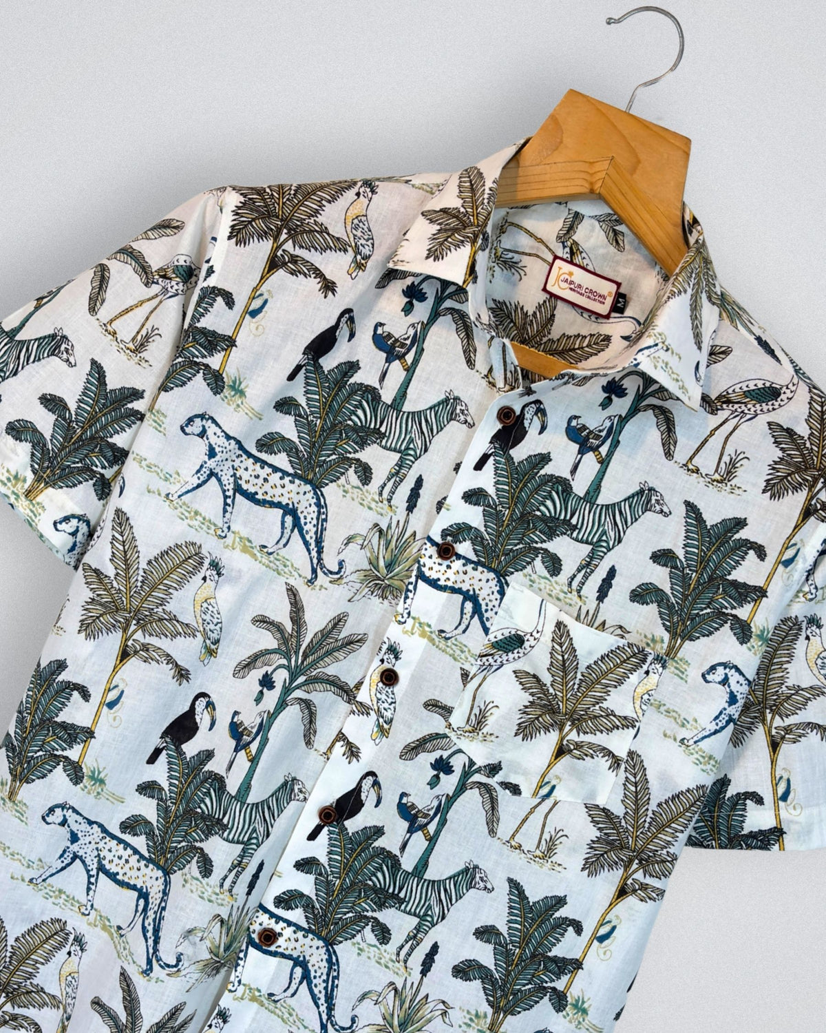 Safari Tales – Jungle Printed Cotton Half Sleeve