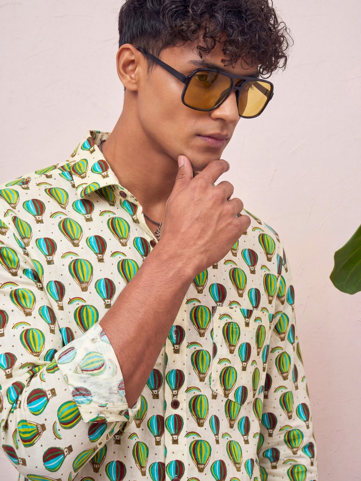 Balloon Bliss – Printed Cotton Full Sleeve