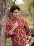 Rajasthani Elegance – Printed Cotton Short Kurta