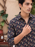 Royal Paisley – Printed Cotton Full Sleeve Shirt