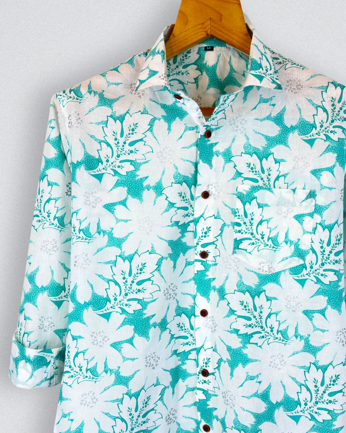 Floral Breeze – Printed Cotton Full Sleeve