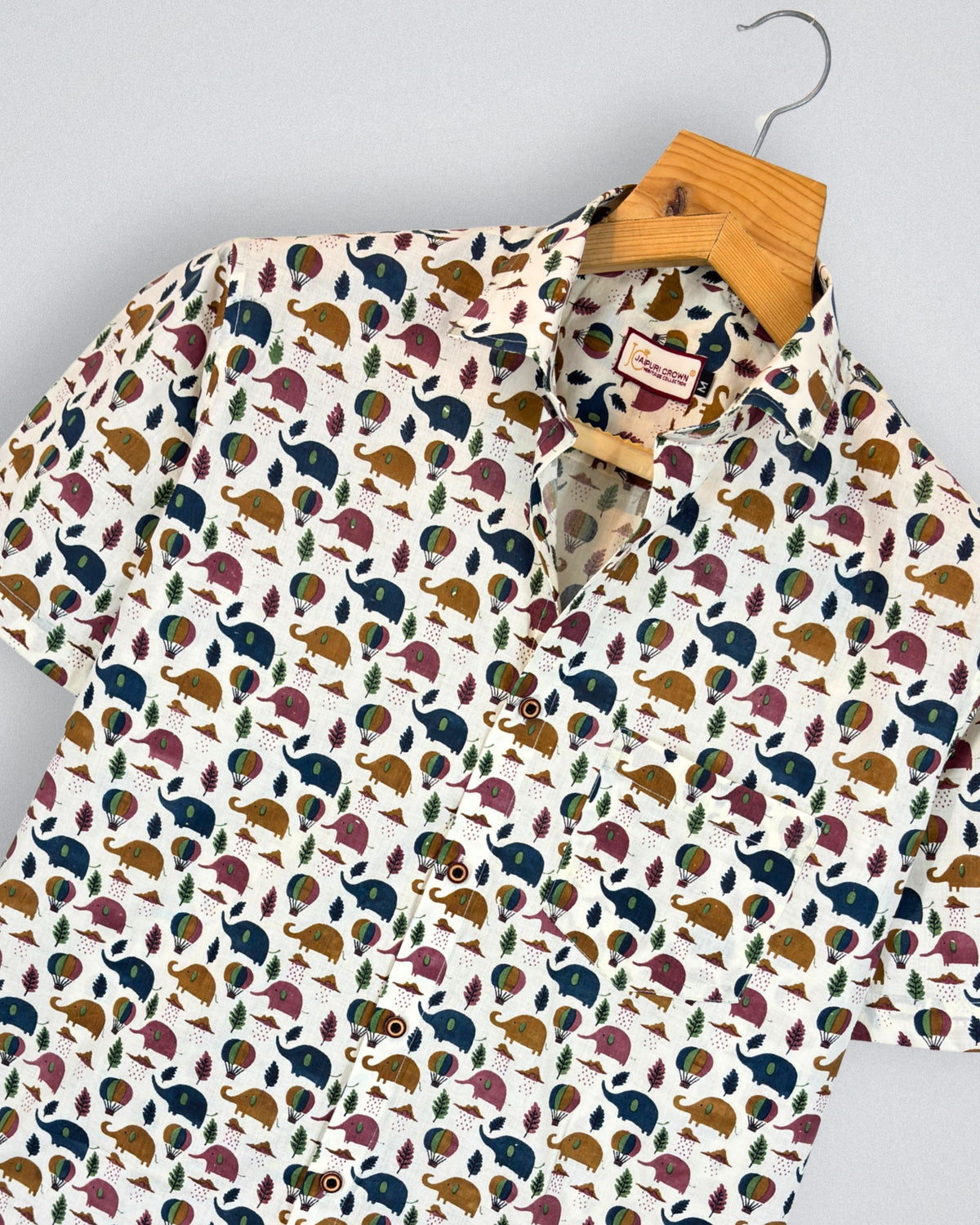 Wild Adventure – Printed Cotton Half Sleeve