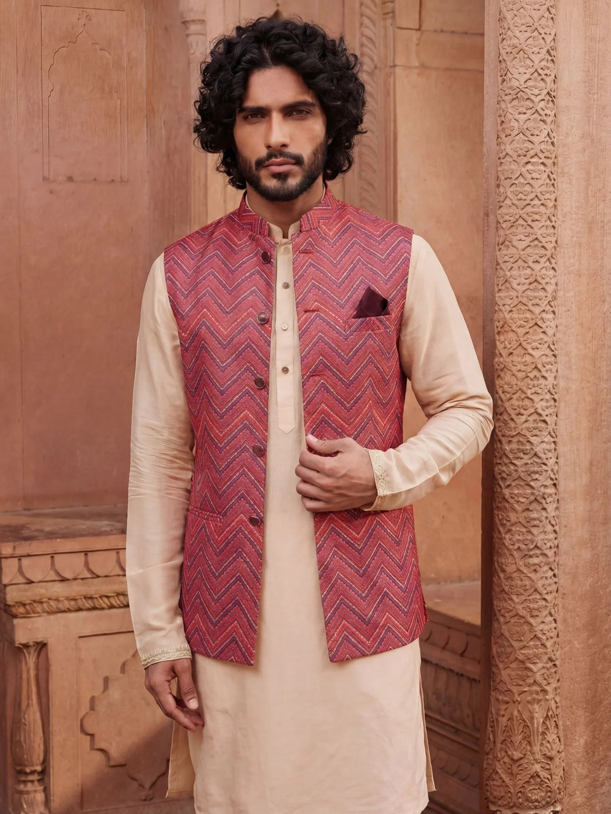 Zigzag Fusion modi jacket