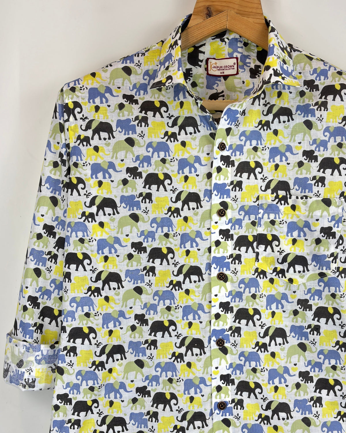 Safari Vibes – Full Sleeve Cotton Shirt in Multi Colors