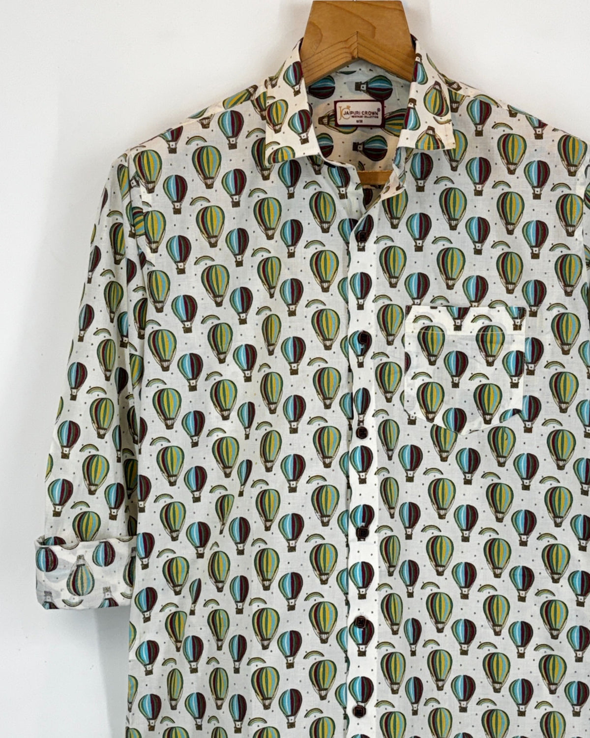 Balloon Bliss – Printed Cotton Full Sleeve