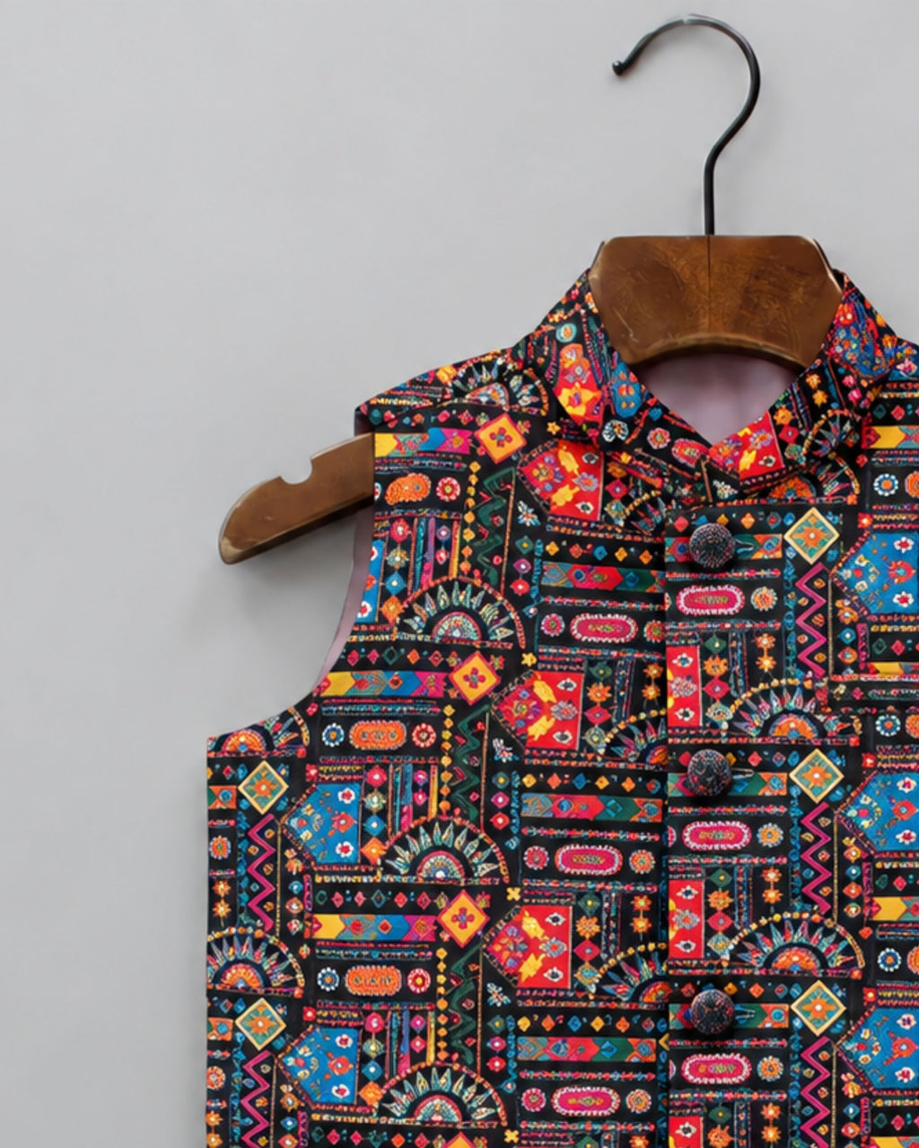 Vibrant Kid's Nehru Jacket
