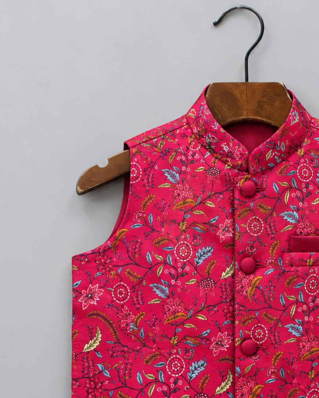 Vibrant Kid's Nehru Jacket