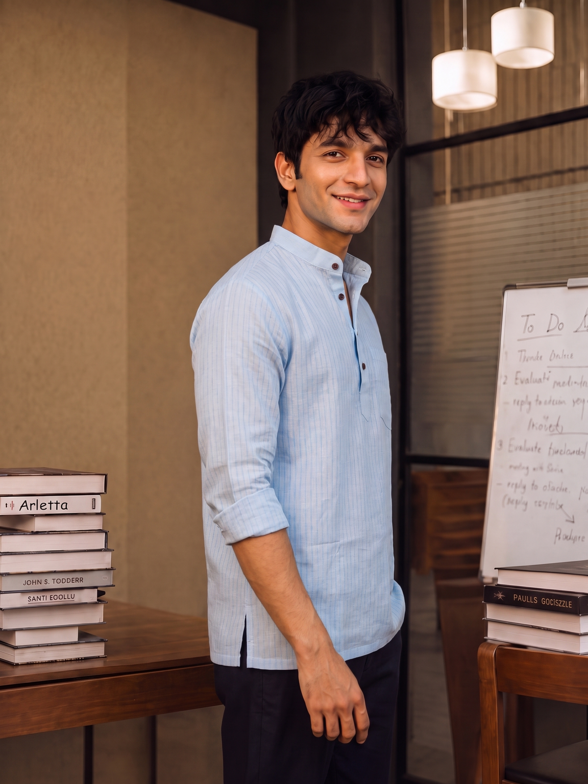 Sanganeri Style – Printed Cotton Short Kurta