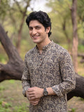 Desert Charm – Printed Cotton Short Kurta