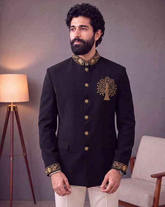 Jodhpuri Bandhgala - Zardosi Work 2700