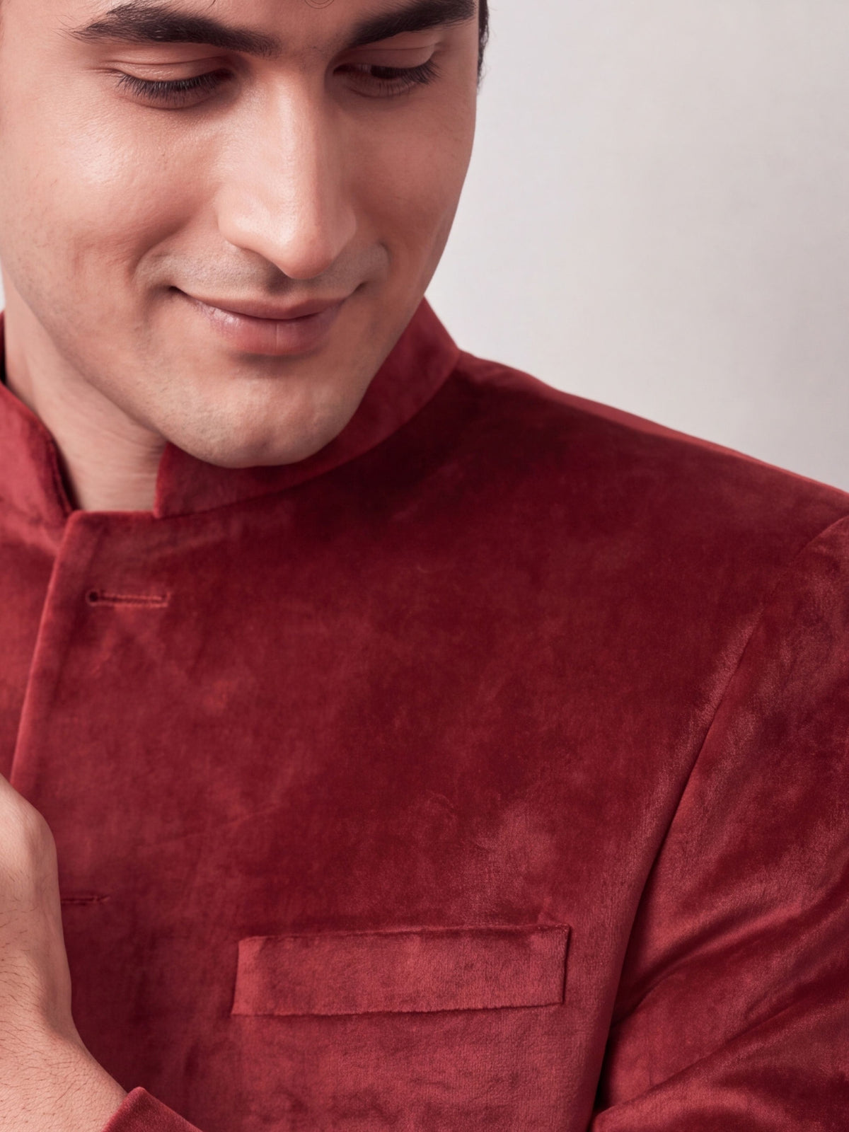 Luxurious Velvet Jodhpuri for Modern Elegance