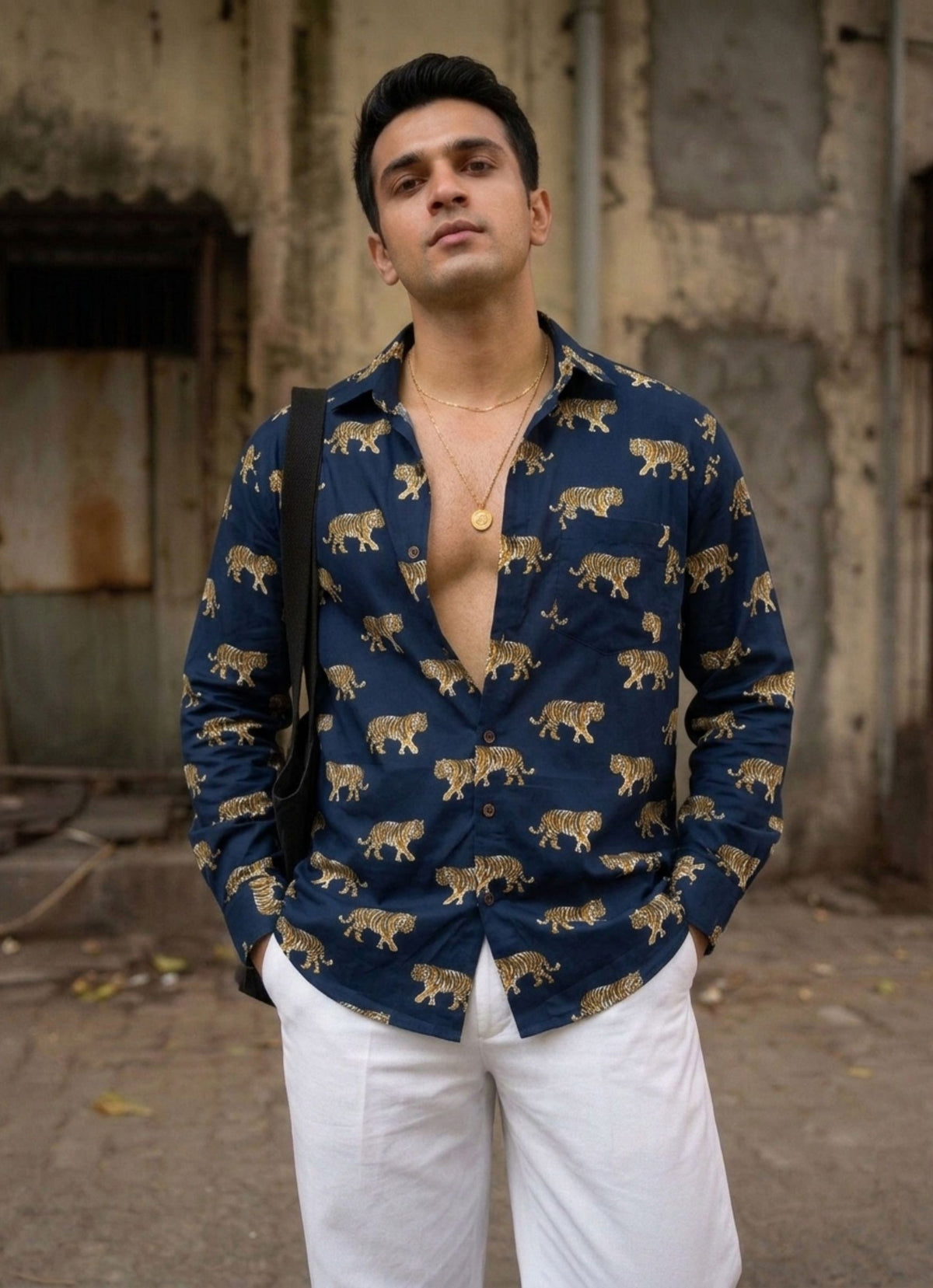 Majestic Tigers – Full Sleeve Cotton Shirt