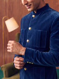 The Ultimate 4 Pocket Royal Velvet – Navy Blue